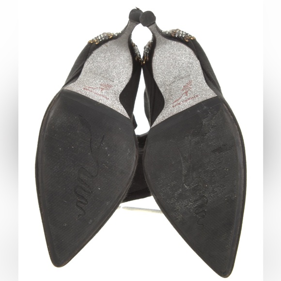 René Caovilla Mid-Calf Embellished Sock Boots - Picture 4 of 4